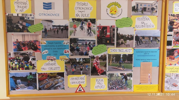Výstava z akcí Evropského týdne mobility