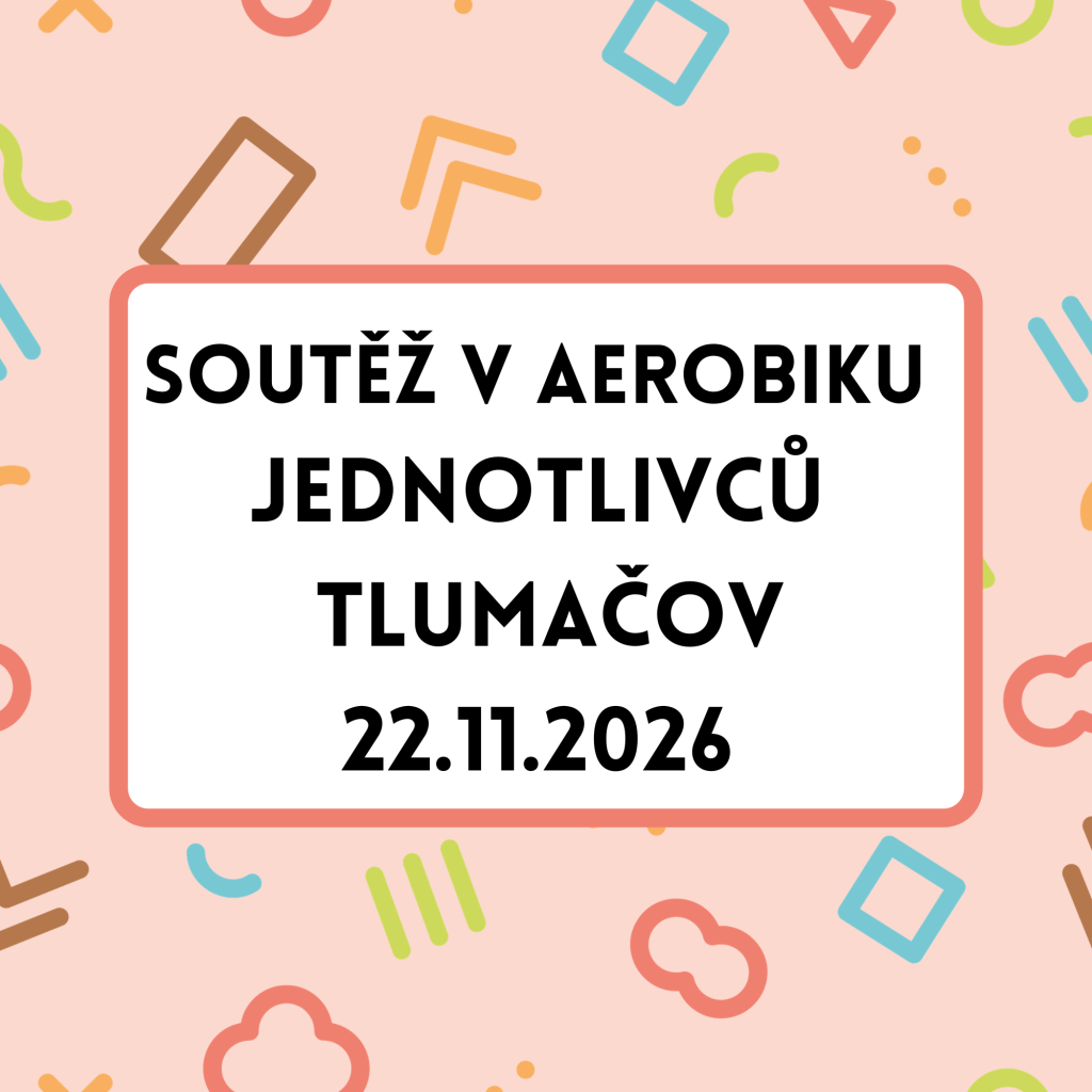 Soutěž v aerobiku jednotlivců Tlumačov