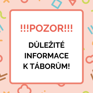Přihlašování na letní tábory pouze online.